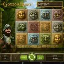 Betninja - Gonzo's Quest Slot Game - NetEnt