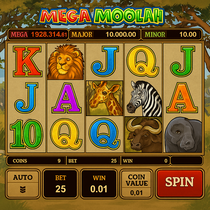 Betninja - Mega Moolah Slot Game - Microgaming
